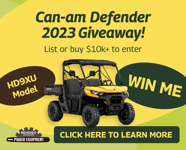 Can-am Defender 2023 Giveaway