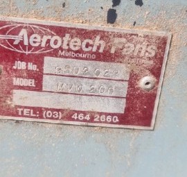 Fan for dust extraction 