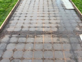 McGrath 36ft single axle flat top. 