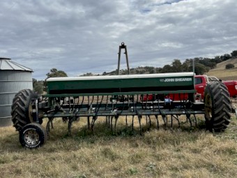 John Shearer Trash Culti Drill - end tow