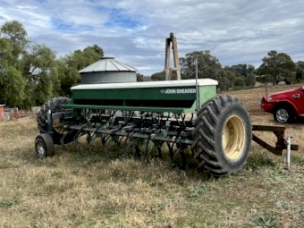 John Shearer Trash Culti Drill - end tow