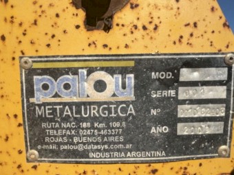 Palou Grain Bag Outloader (2009)