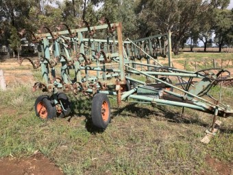 Shearer 24 ft folding Cultivator