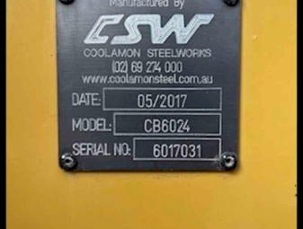 2017 Coolamon Chaser Bin 60 tonne