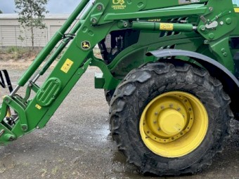 2020 John Deere 6155m Tractor / Loader