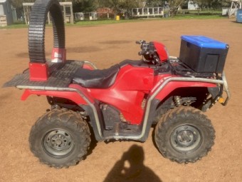 2018 Honda TRX 500 4 wheeler