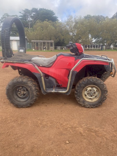 2018 Honda TRX 500 4 wheeler