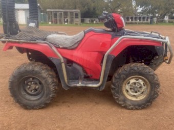 2018 Honda TRX 500 4 wheeler