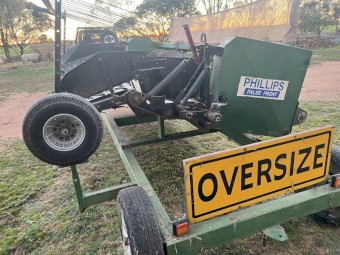2003 Phillips Canola Pickup with Trailer