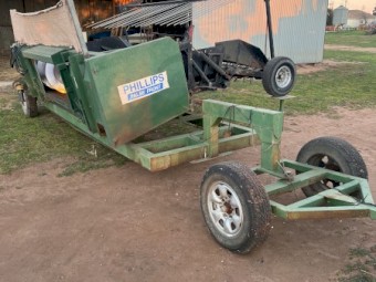 2003 Phillips Canola Pickup with Trailer