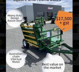 New Elsworth Square and Round Bale Feeders