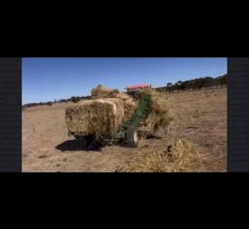 Square and Round bale feeder Elsworth new