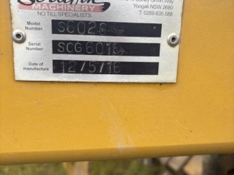 2016 Serafin Ultisow 6028 Disc Seeder