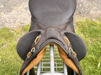 2020 Syd Hill Suprema Super Drafter Poley Saddle