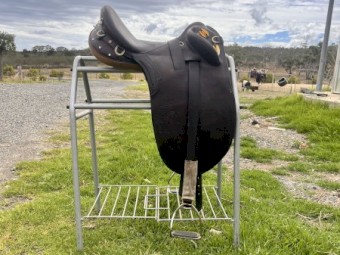 2020 Syd Hill Suprema Super Drafter Poley Saddle