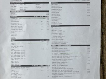 125mt Vetch / Pea Mix Hay 625kg 8x4x3 Bales