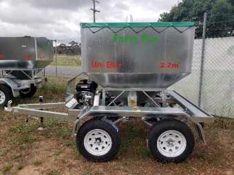 Uni Bin 2.2m3 - Feed Cart