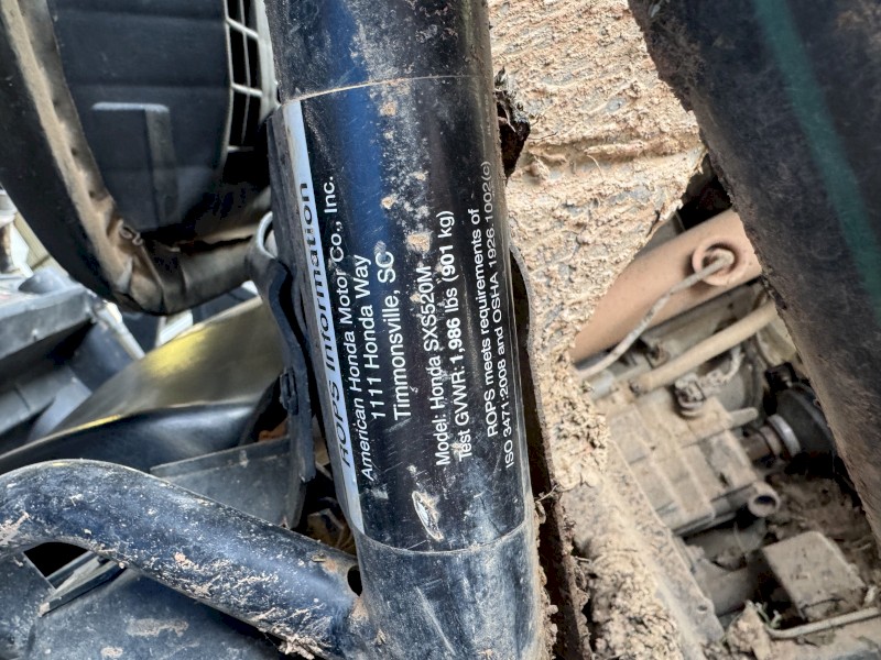 Honda SXS 520 - May 2022 build side by side