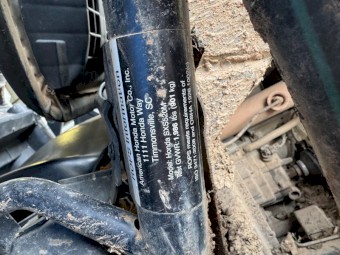 Honda SXS 520 - May 2022 build side by side