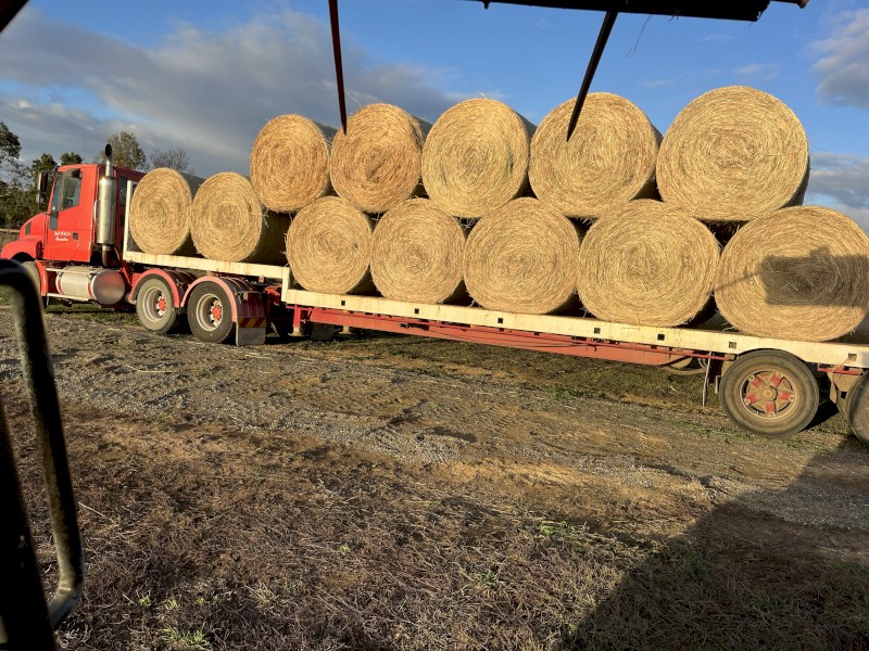 Mixed Hay 5x4 Round Bales