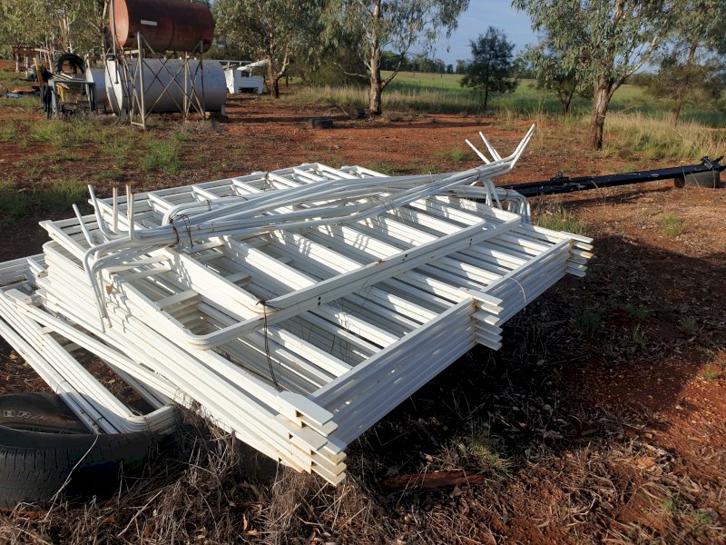 New Set of Trailer Gates with Tarp Bows