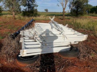 New Set of Trailer Gates with Tarp Bows