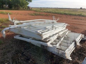 New Set of Trailer Gates with Tarp Bows
