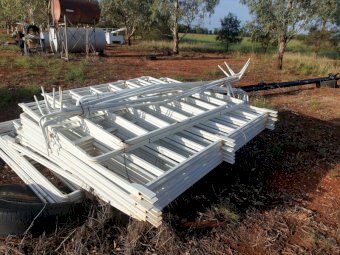 New Set of Trailer Gates with Tarp Bows