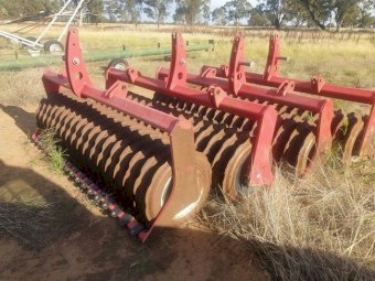 Cambridge Disc Rollers off Speed Tiller