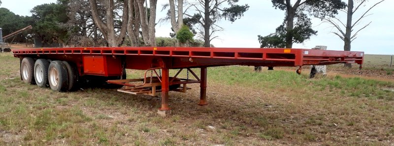 Flat Top Tri-axle Trailer 40ft