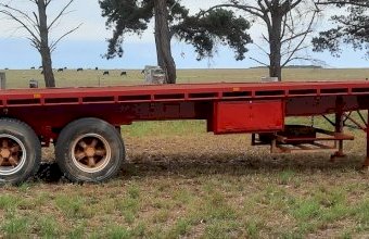 Flat Top Tri-axle Trailer 40ft
