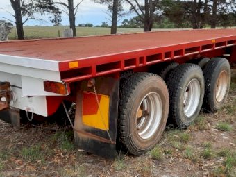 Flat Top Tri-axle Trailer 40ft