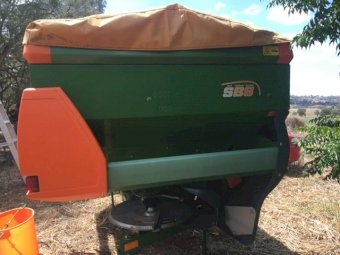 (A133) - 2013 Amazon AS-M 1501 Fertiliser Spreader