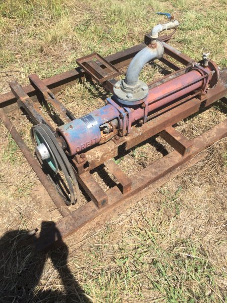 Under Auction - (A133) - Orbit Helical Rotor Pump with Lister-Petter Diesel Engine 