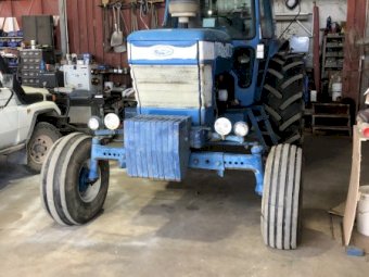 Ford TW5 tractor.