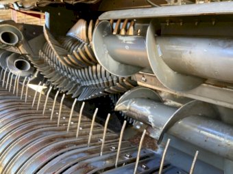 Under Auction - (A154) 2018 Massey Ferguson 2270 Square Baler 