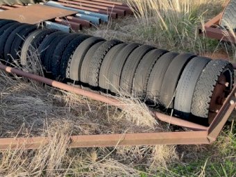 9.2ft Rubber Tyre Roller