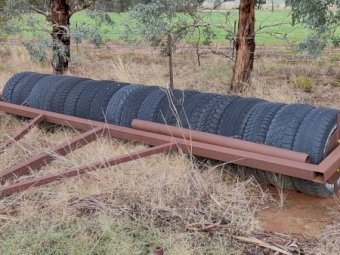 14.5ft Rubber Tyre Roller