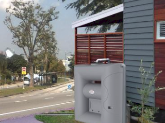 Slimline Tank 2,020ltr & Hyjet Pump (Single Story)