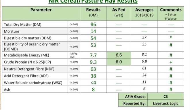 50 x Oaten Hay Rounds