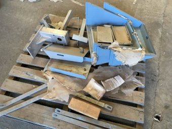 (A151) - Assorted Brackets and Chutes