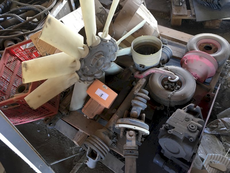 (A151) - Assorted Items - PTO, Fan, Wheels, Pump and Turbo