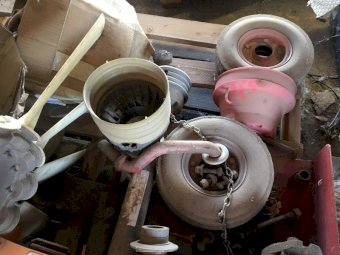 (A151) - Assorted Items - PTO, Fan, Wheels, Pump and Turbo