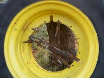 Clip on Duals to fit on 800/70 R38 Header Tyres