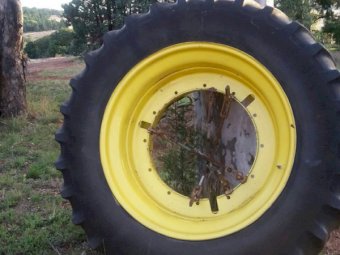 Clip on Duals to fit on 800/70 R38 Header Tyres