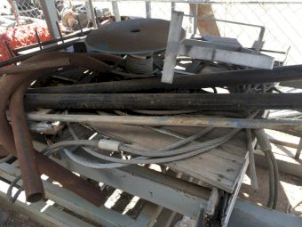 (A151) - Brackets, Pipe and Steel Cable