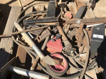 (A151) - Brackets, Pressure Valve, Assorted Hoses