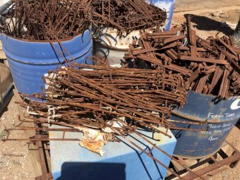 (A151) - Pallet of Trench Mesh Accessories