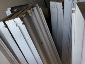 (A151) - Crate of Double Fluro Lights