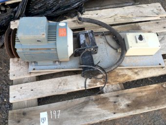 (A151) - Electric Motor with Pulley